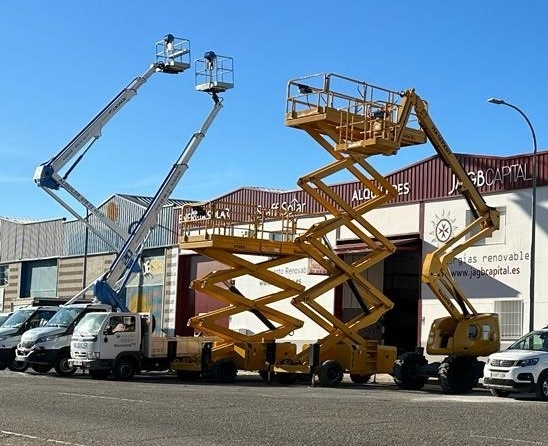 Alquiler de plataformas elevadoras